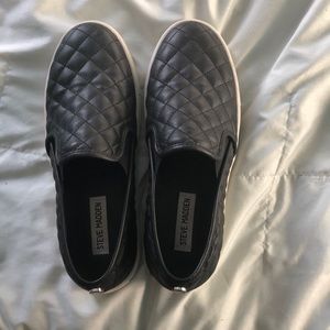 Steve Madden - Ecentrcq Black Slip On Vans